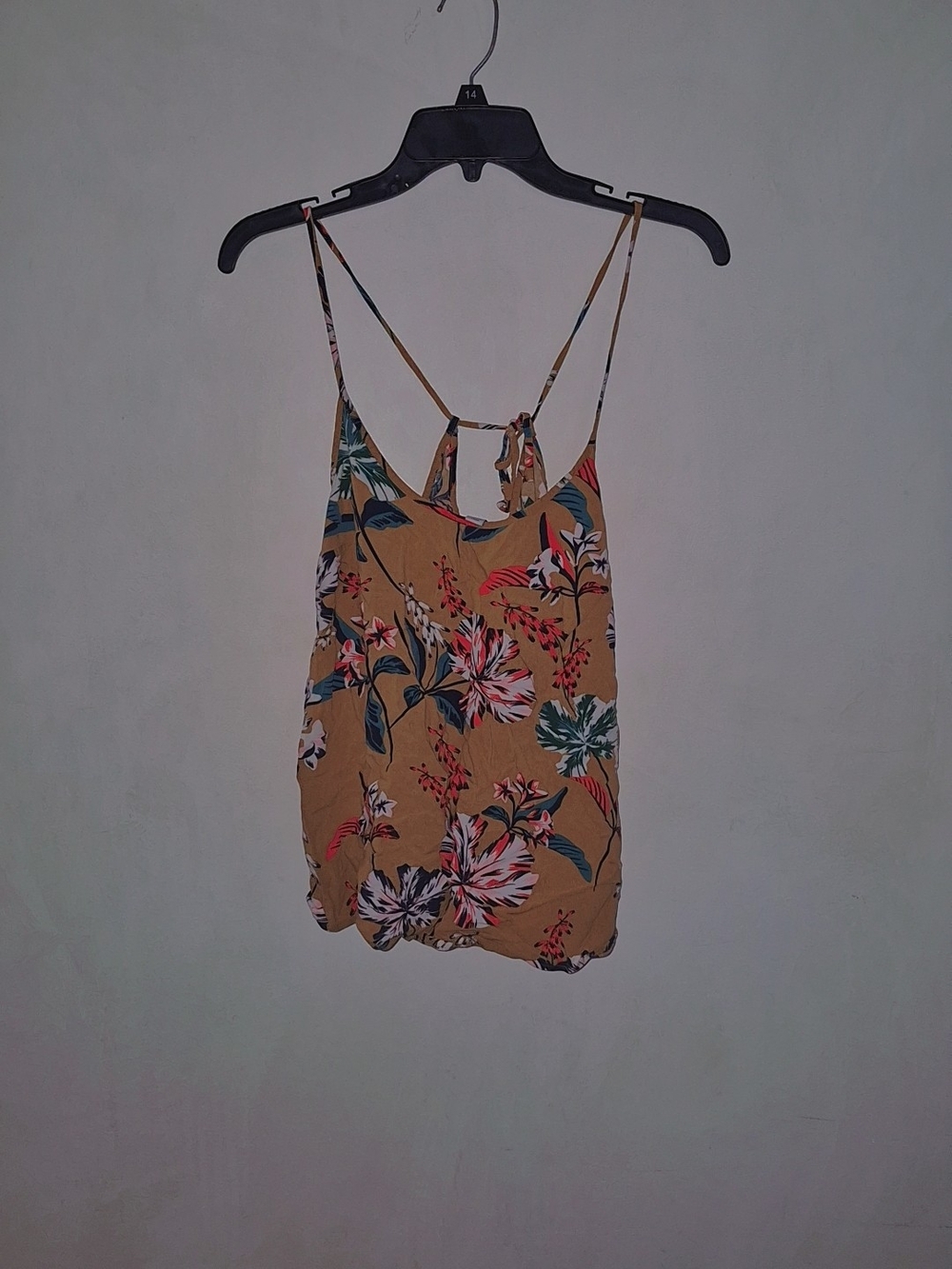 Floral Camisole in Mustard